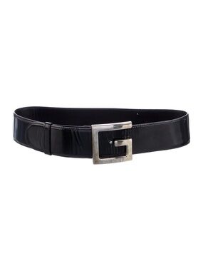 Vintage 90s Gucci belt black 32”